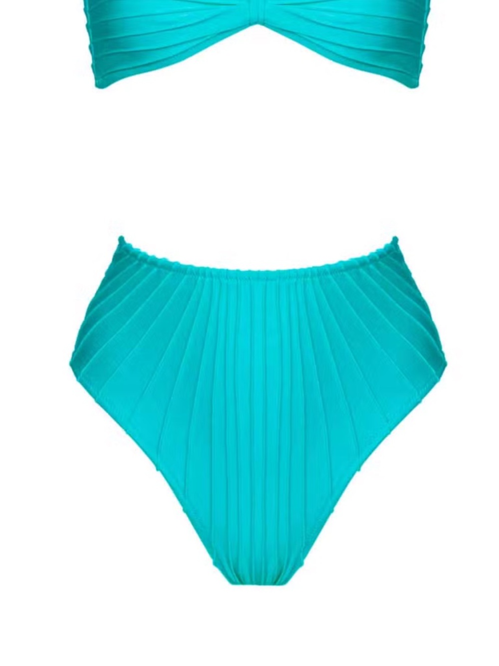 SHANI SHEMER Turquoise Bikini Set